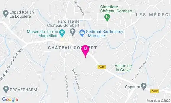 Localisation Dr Sophie Lison