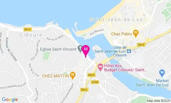 Localisation Dr Bertrand Delas