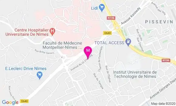 Localisation Dr Christine Liautard