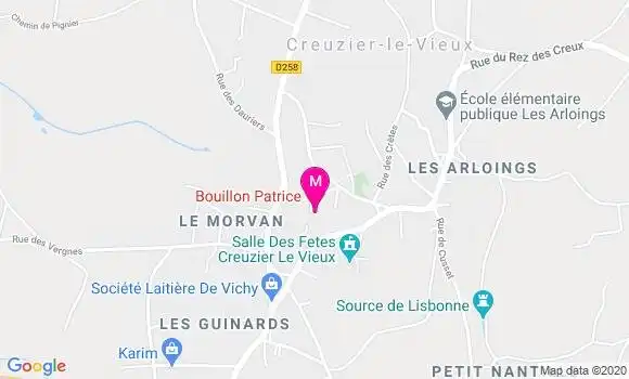Localisation Dr Nathalie Bouillon