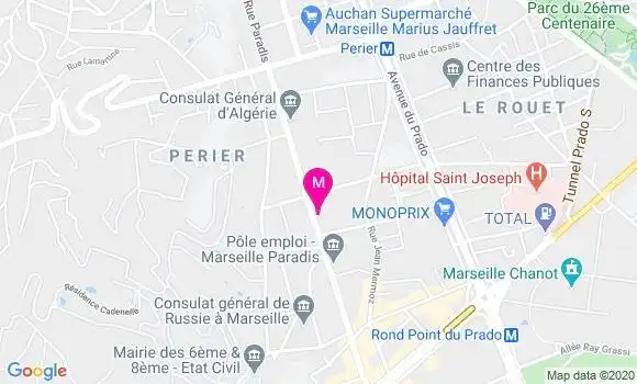 Localisation Dr Marc Londner