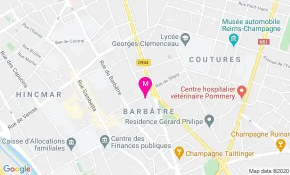 Localisation Dr Jean Raymond Teyssier