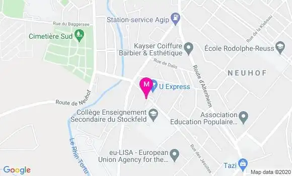 Localisation Dr Alice Bounoure