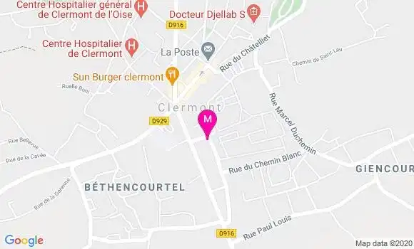 Localisation Dr Eloise Marchaudon