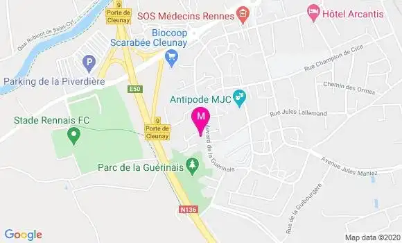 Localisation Dr Samuel Chabanon