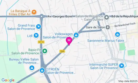 Localisation Dr Perrine Geneau de Lamarliere
