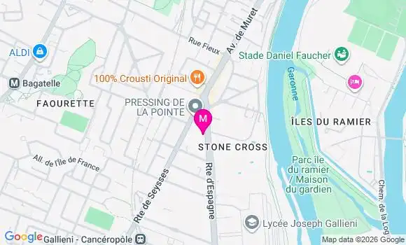 Localisation Dr François Marie Pradeille