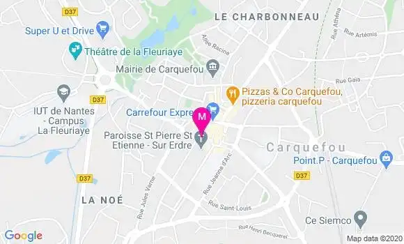 Localisation Dr Gwenola Dinet