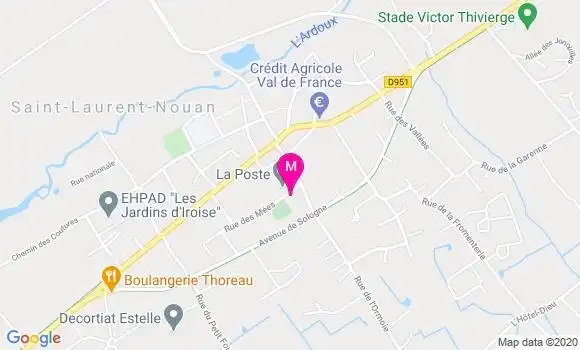 Localisation Dr Ludivine Lamant