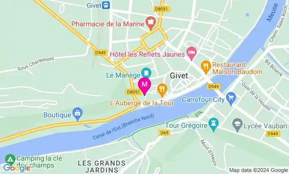 Localisation Dr Marjorie Verhelst