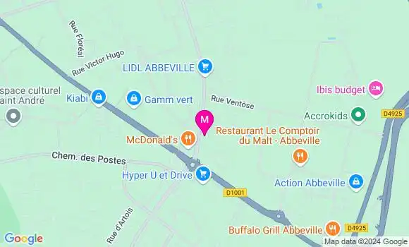 Localisation Dr Lydie Brougere