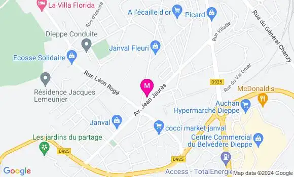 Localisation Dr Stéphane Lop Vip