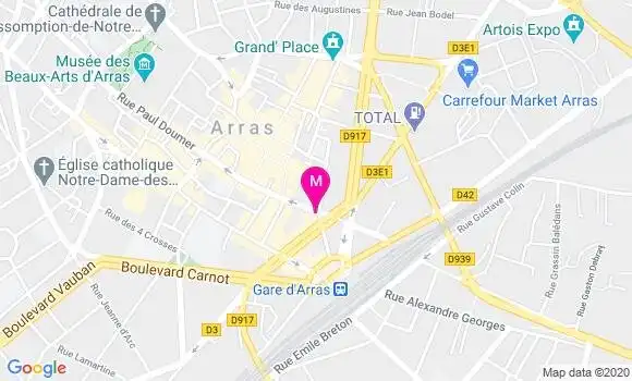 Localisation Dr Philippe Mercier