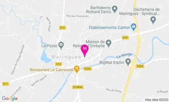 Localisation Dr Claude Boute Makota