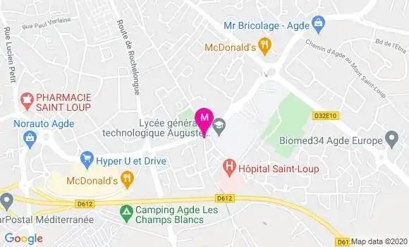 Localisation Dr Olivier Allice