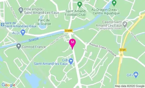 Localisation Dr Sylvain Autrif