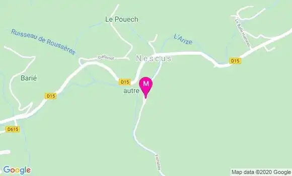 Localisation Dr Aurelie Godineau Bancel