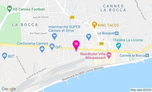 Localisation Dr Amine Hadj Henni