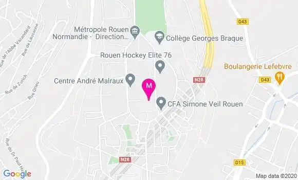 Localisation Dr Cecile Perrot