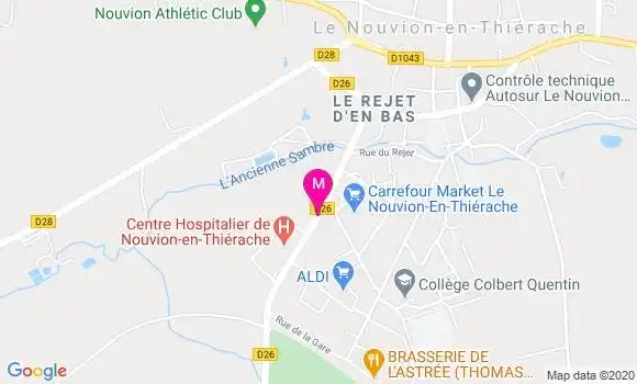 Localisation Dr Aurelie Guidez
