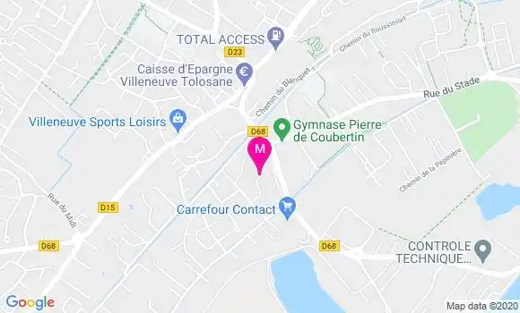 Localisation Dr Eloise Baudou