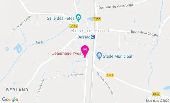 Localisation Dr Nicolas Cornaud
