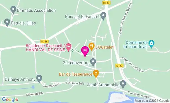 Localisation Dr Malika Benbouzid