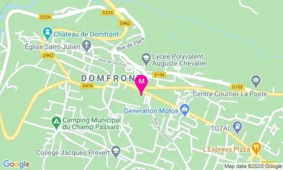 Localisation Dr Muriel Dumesnil