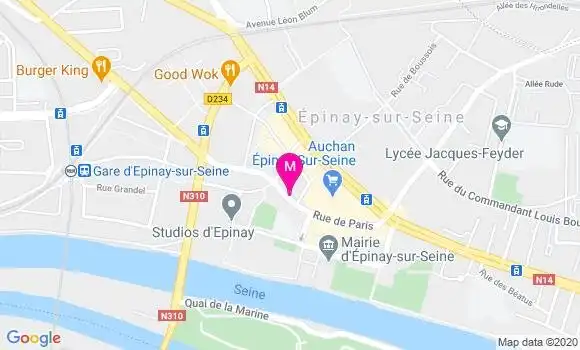 Localisation Dr Jacques Elkeslassy