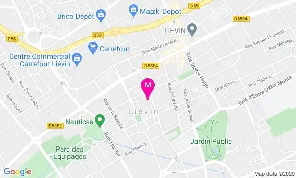 Localisation Dr Arnaud Weppe