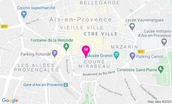 Localisation Dr Marie Yvonne Lionnet