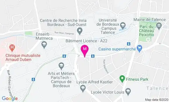 Localisation Dr Caroline Le Maout