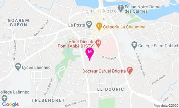 Localisation Dr Jean Baptiste Hugot