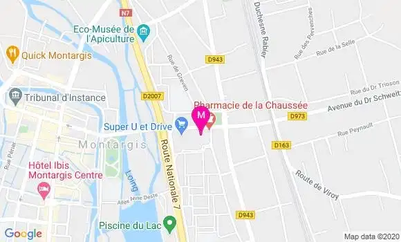 Localisation Dr Sebastien Robineaux
