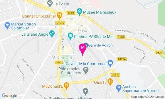 Localisation Dr Fanny Richard