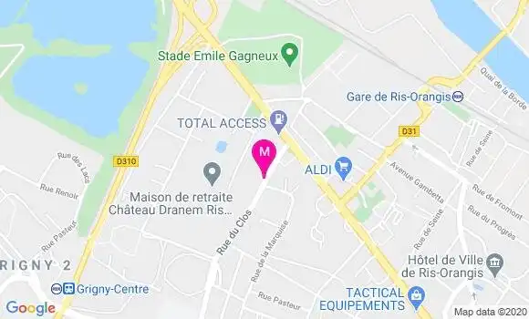 Localisation Dr Alain de Stabenrath