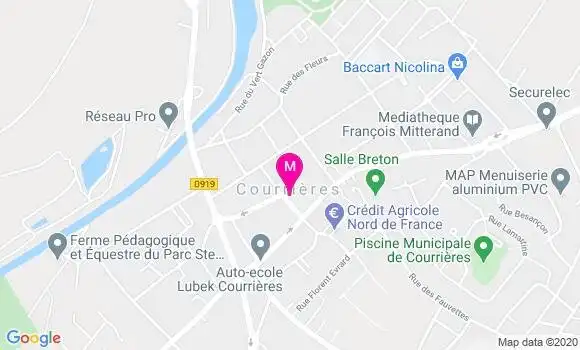 Localisation Dr Emilie Hamelin