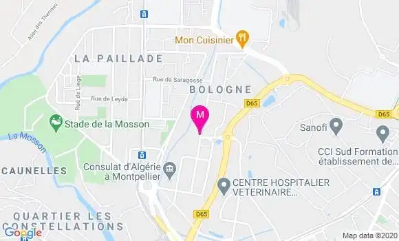 Localisation Dr Abdelmalek Boureghda