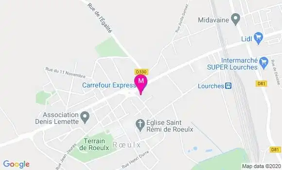 Localisation Dr Julien Poupaert