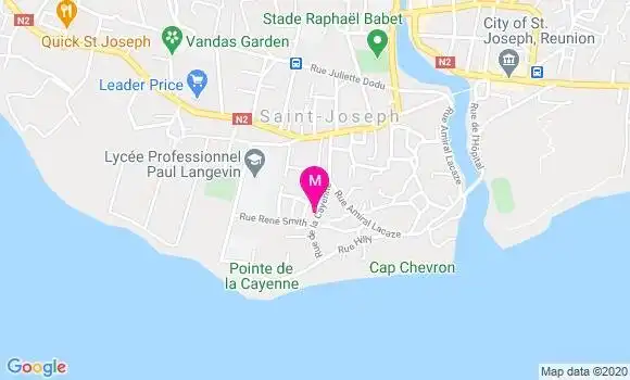 Localisation Dr Sabine Agamemnon