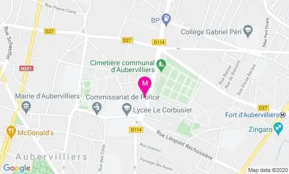 Localisation Dr Marina Rymar