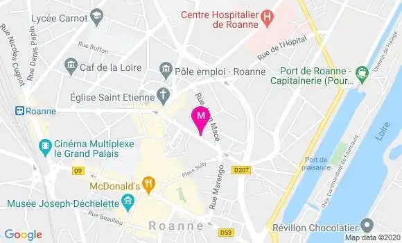 Localisation Dr Julien Favier