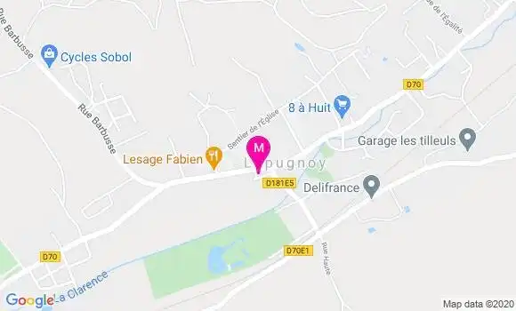 Localisation Dr Adeline Blanquart