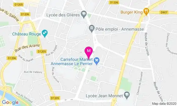 Localisation Dr Nicolas Techeney