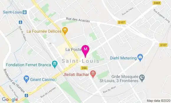 Localisation Dr Michel Rietsch