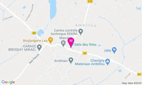 Localisation Dr Antoine Colin