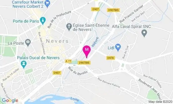 Localisation Dr Helene Pommery