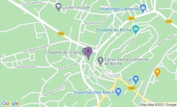 Localisation Dr Bernard Jenny
