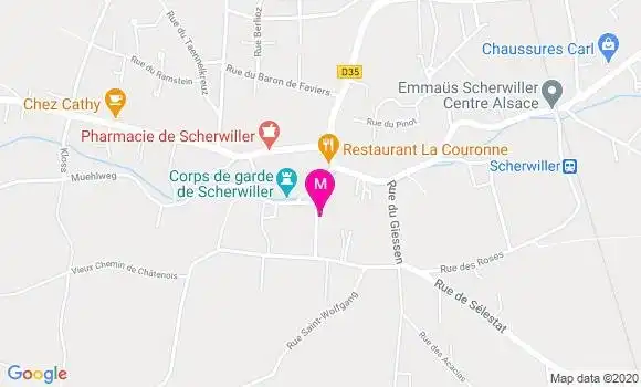Localisation Dr Michel Allard