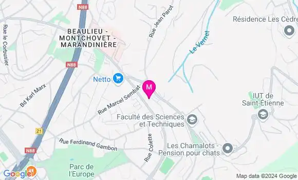 Localisation Dr Claire Gaultier